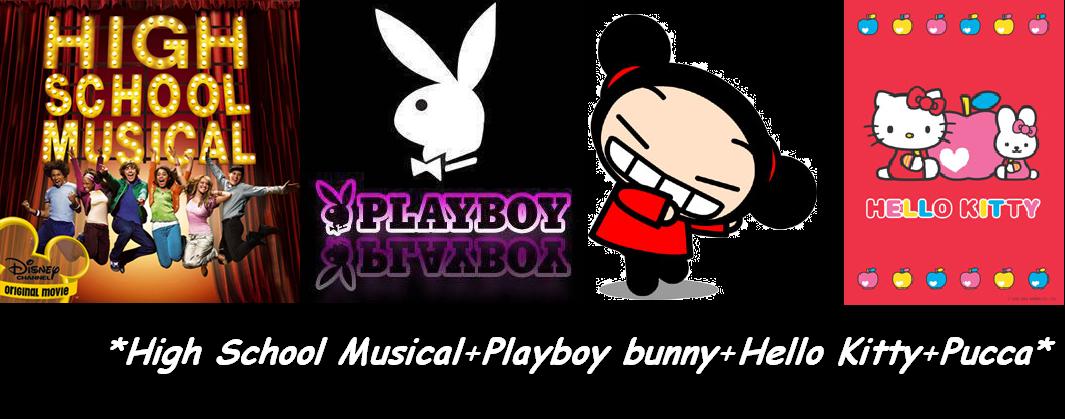 •o.O● High School Musical ♥ Playboy bunny ♥ Hello Kitty ♥ Pucca ♥ 4ewa ●O.o•